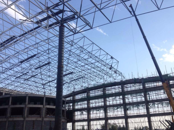 北票煤棚网架
